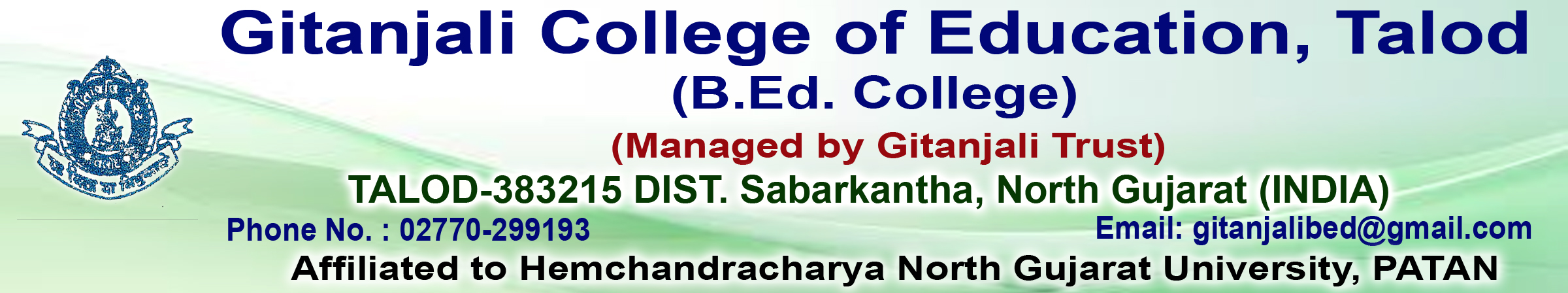 College Main Title Image